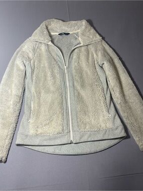 THE NORTH FACE Women's Jacket Coat Full Zip Pockets Sz XS Beige